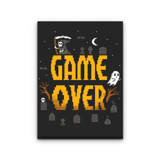 Game Over - Canvas Print