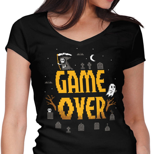 Game Over - Women's V-Neck