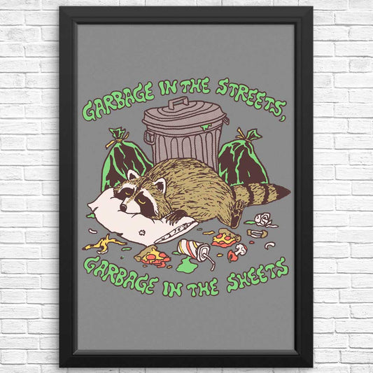 Garbage in the Sheets - Posters & Prints