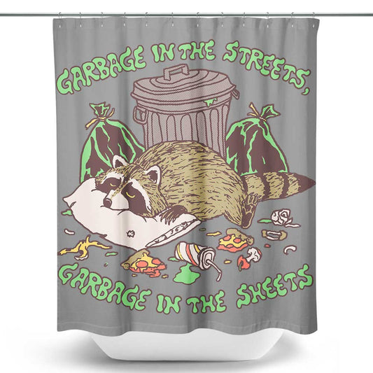 Garbage in the Sheets - Shower Curtain