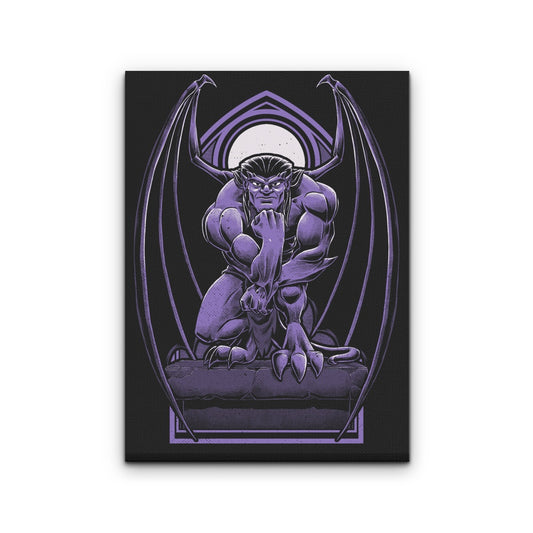 Gargoyle Statue - Canvas Print