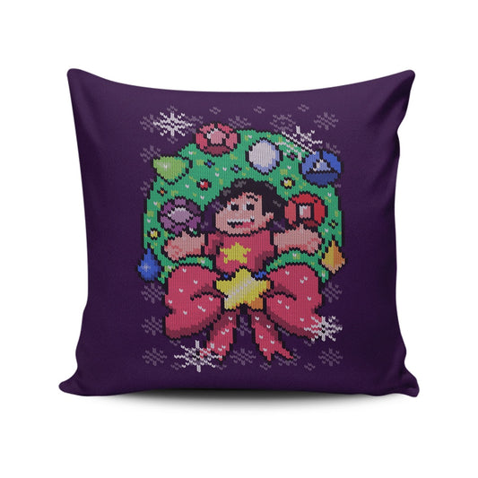 Gemtastic Christmas - Throw Pillow