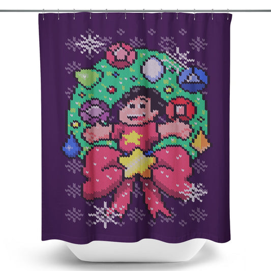 Gemtastic Christmas - Shower Curtain
