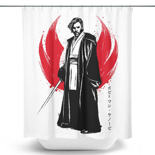 General Sumi-e - Shower Curtain