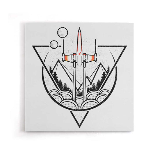 Geometric Wars - Canvas Print