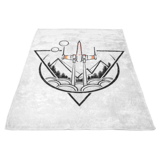 Geometric Wars - Fleece Blanket