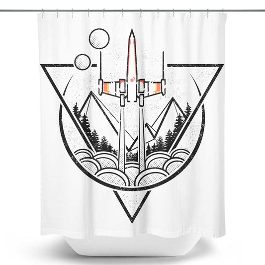 Geometric Wars - Shower Curtain