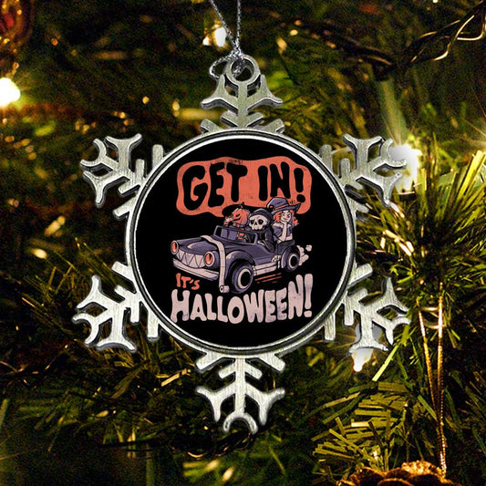 Get In! It's Halloween - Ornament