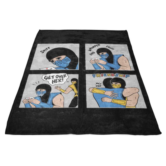 Get Over Her - Fleece Blanket