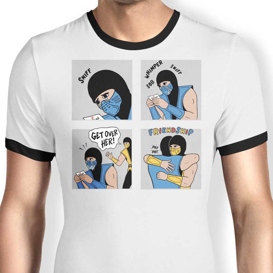 Get Over Her - Ringer T-Shirt