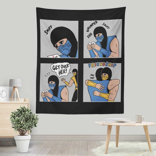 Get Over Her - Wall Tapestry