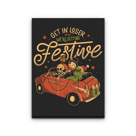 Getting Festive - Canvas Print