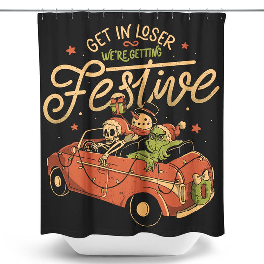 Getting Festive - Shower Curtain
