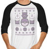 Ghost Trainer Sweater - 3/4 Sleeve Raglan T-Shirt