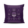 Ghost Trainer Sweater - Throw Pillow