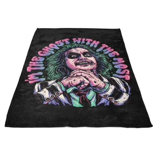 Ghost with the Most - Fleece Blanket