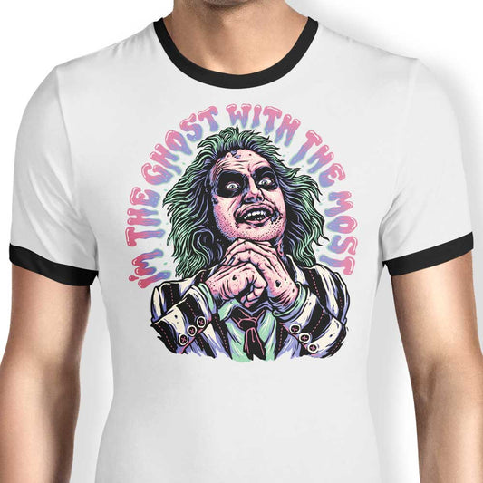 Ghost with the Most - Ringer T-Shirt