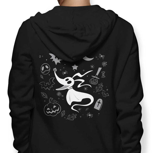 Ghostly Dog Doodle - Hoodie