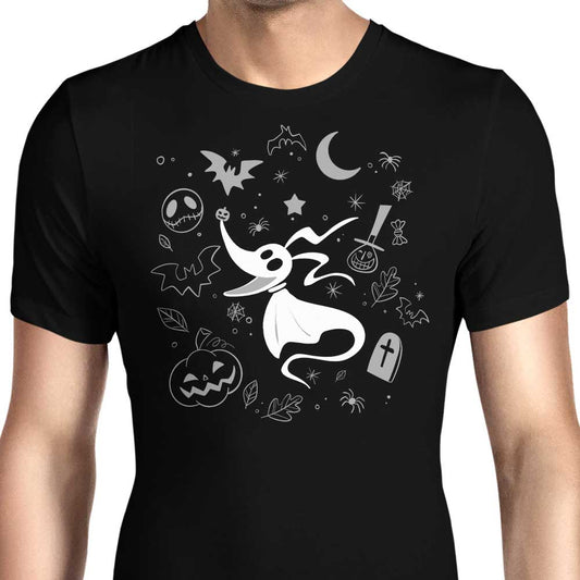 Ghostly Dog Doodle - Men's Apparel