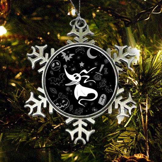 Ghostly Dog Doodle - Ornament