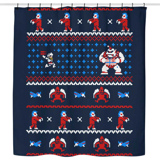 Ghouls n' Ghosts n' Presents - Shower Curtain