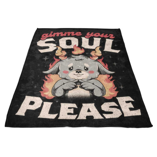 Gimme Your Soul - Fleece Blanket