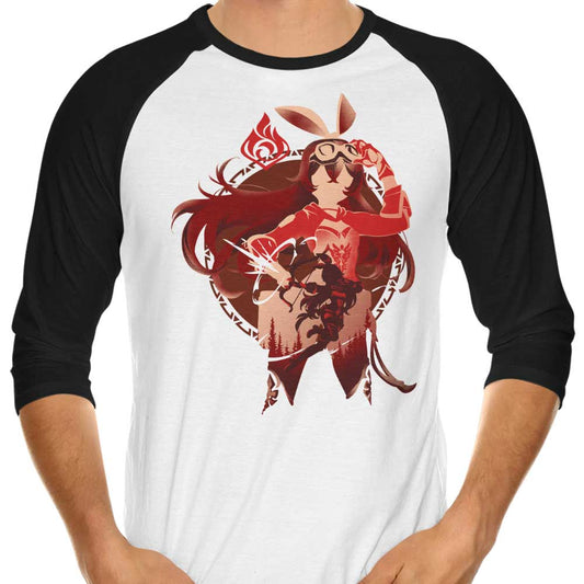 Gliding Champion Amber - 3/4 Sleeve Raglan T-Shirt