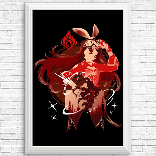 Gliding Champion Amber - Posters & Prints