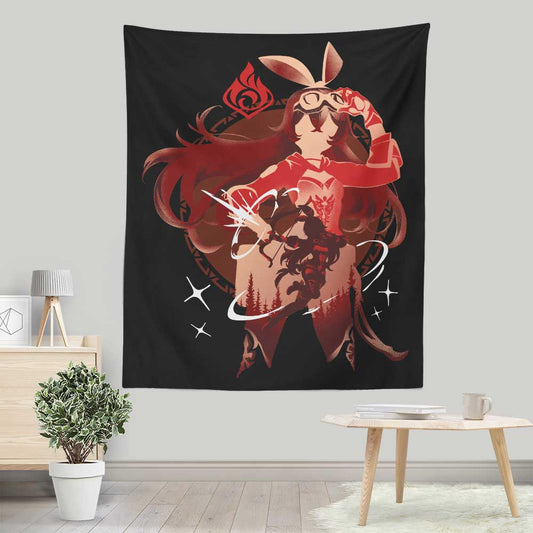 Gliding Champion Amber - Wall Tapestry