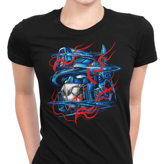 Glitch Flames - Women's Apparel