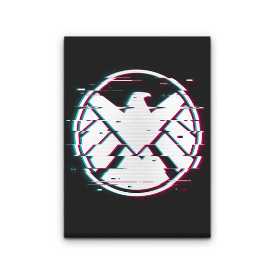 Glitched Agents - Canvas Print