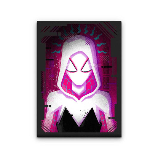 Glitched Gwen - Canvas Print