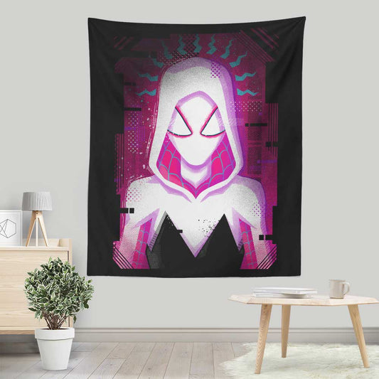 Glitched Gwen - Wall Tapestry