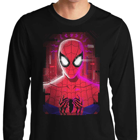 Glitched Parker - Long Sleeve T-Shirt