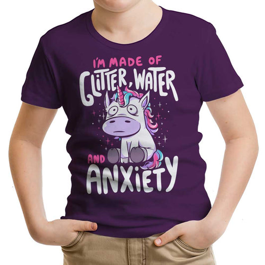 Glitter, Water, and Anxiety - Youth Apparel