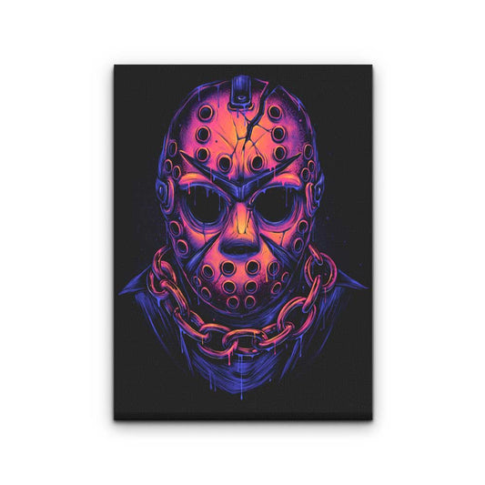 Glowing Camper - Canvas Print