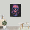 Glowing Camper - Wall Tapestry