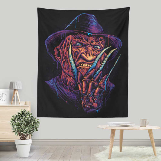 Glowing Nightmare - Wall Tapestry