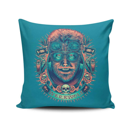 Glowing Werewolf - Throw Pillow