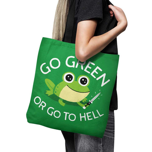 Go Green - Tote Bag