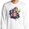 Go Kart Watercolor - Long Sleeve T-Shirt