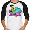 Go Teens Club - 3/4 Sleeve Raglan T-Shirt