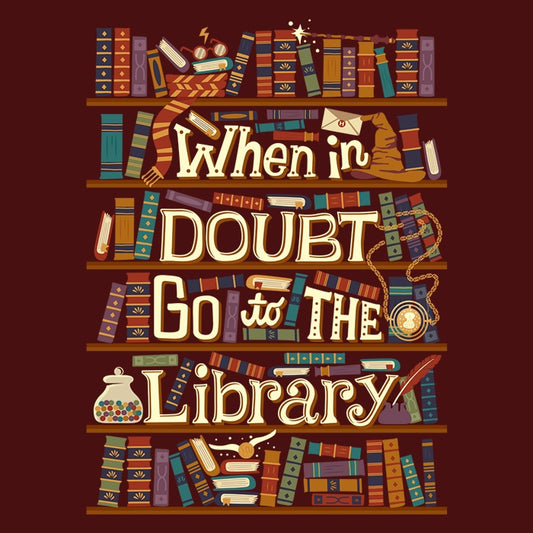 Go to the Library - Hoodie
