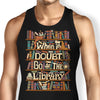 Go to the Library - Tank Top