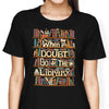 Go to the Library - Women's Apparel