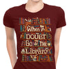 Go to the Library - Women's Apparel