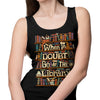 Go to the Library - Tank Top