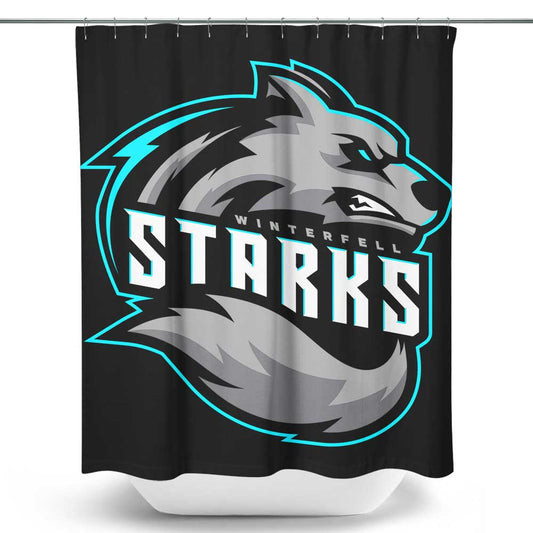 Go Wolves - Shower Curtain