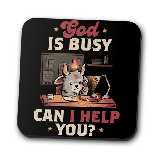 God is Busy - Coasters