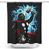 God of Thunder - Shower Curtain